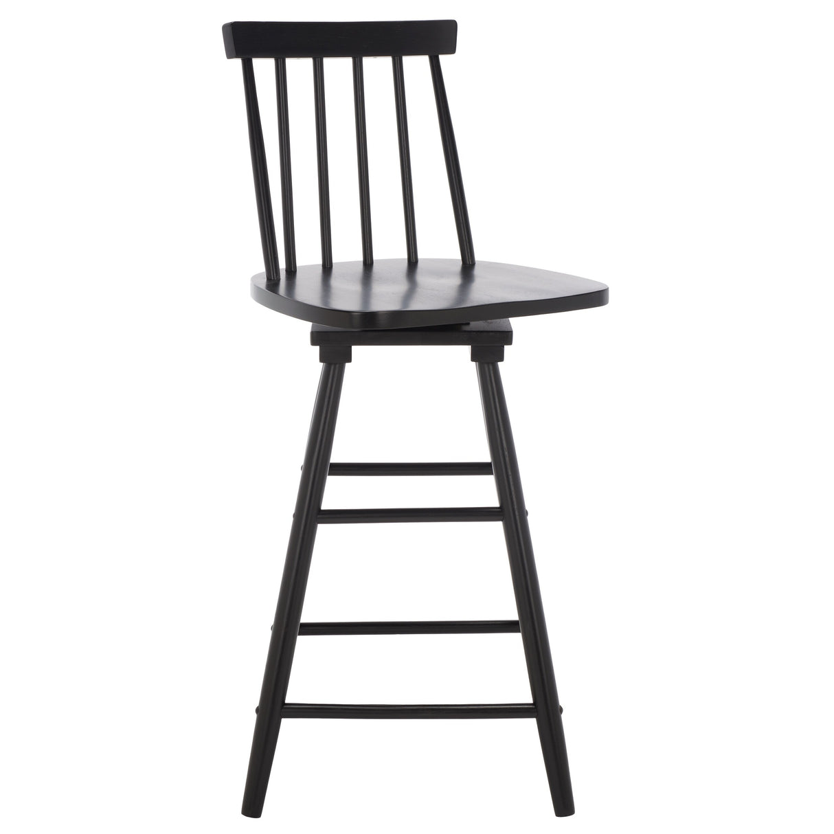 SAFAVIEH Lelah Swivel 25-inch Counter Stool - 17 In. W x 17 In. D x 40 In. H - 17Wx17Dx40H