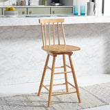 SAFAVIEH Lelah Swivel 25-inch Counter Stool - 17 In. W x 17 In. D x 40 In. H - 17Wx17Dx40H