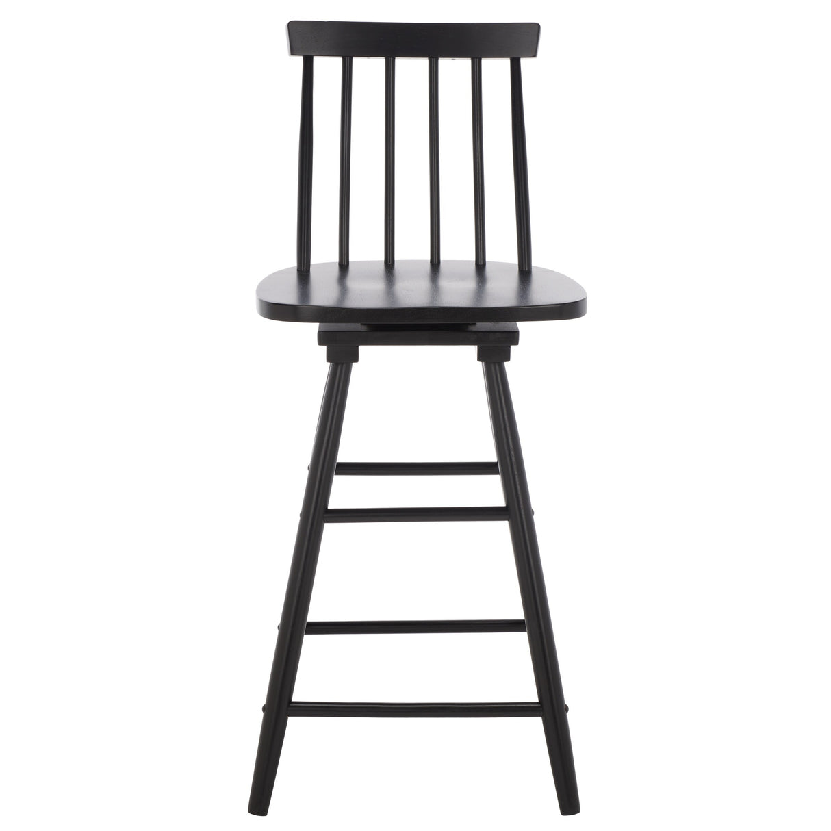 SAFAVIEH Lelah Swivel 25-inch Counter Stool - 17 In. W x 17 In. D x 40 In. H - 17Wx17Dx40H