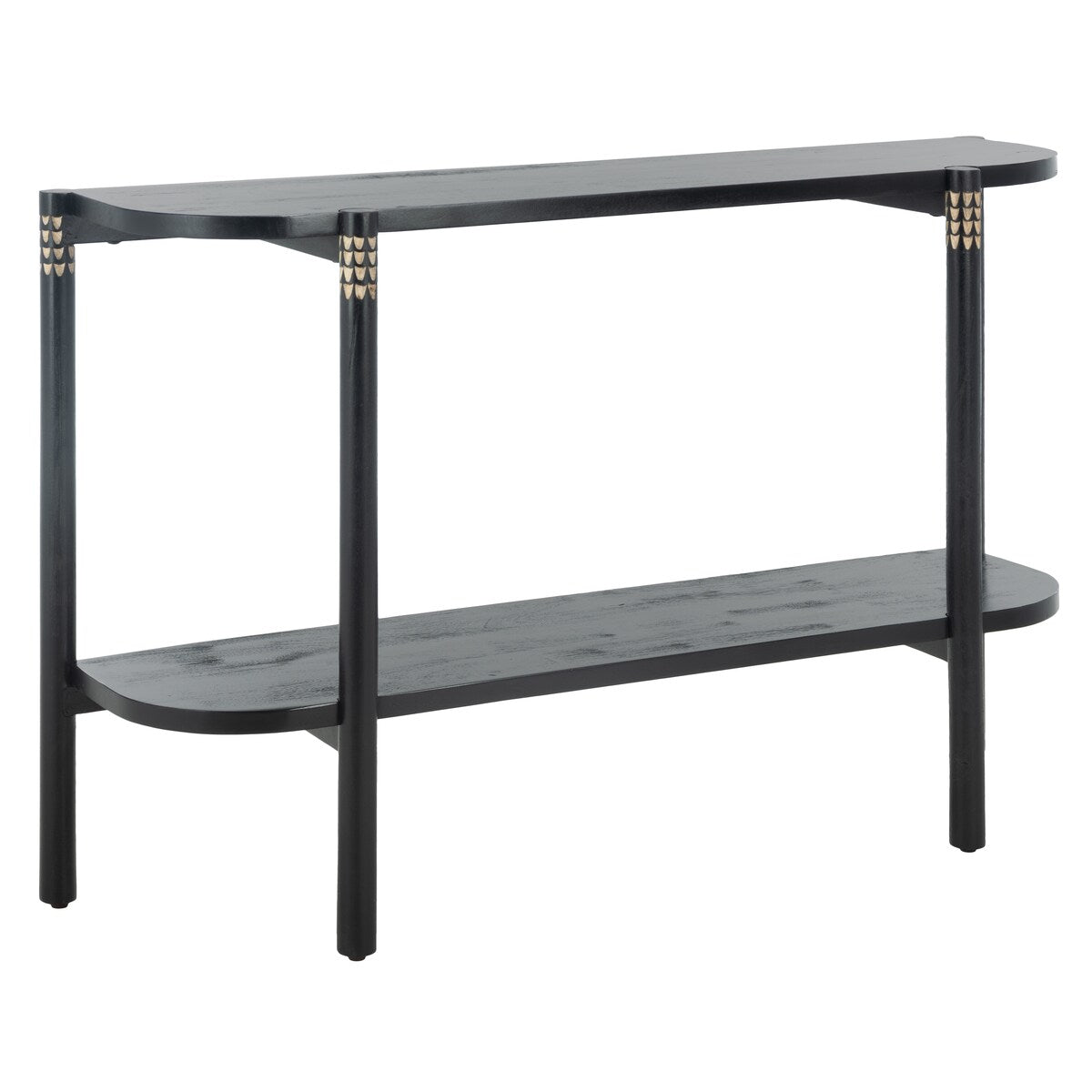 SAFAVIEH Lelar Console Table - 47 In. W x 14 In. D x 30 In. H - 47Wx14Dx30H