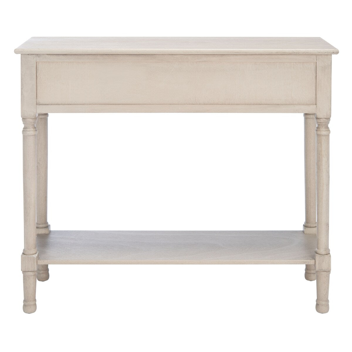 SAFAVIEH Leonia 2-Drawer Console Table - 35.5" W x 13" L x 29.5" H - 36Wx13Dx30H