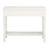 SAFAVIEH Leonia 2-Drawer Console Table - 35.5" W x 13" L x 29.5" H - 36Wx13Dx30H