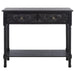 SAFAVIEH Leonia 2-Drawer Console Table - 35.5" W x 13" L x 29.5" H - 36Wx13Dx30H