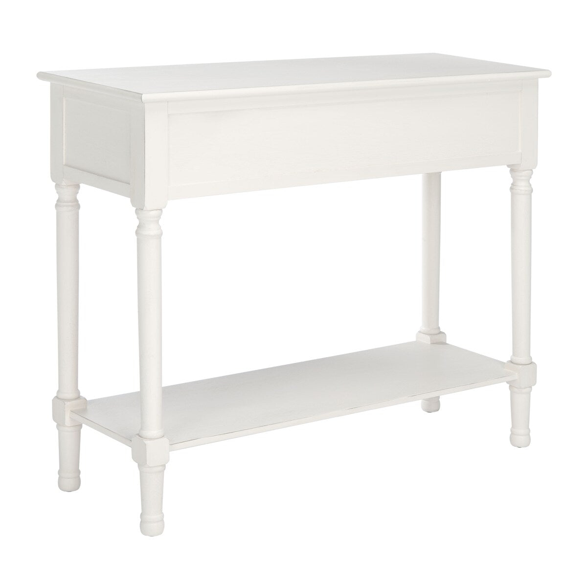 SAFAVIEH Leonia 2-Drawer Console Table - 35.5" W x 13" L x 29.5" H - 36Wx13Dx30H