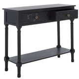 SAFAVIEH Leonia 2-Drawer Console Table - 35.5" W x 13" L x 29.5" H - 36Wx13Dx30H