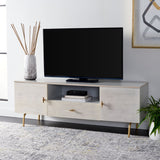 SAFAVIEH Lerke Media TV Stand - 54" W x 15.7" L x 19.7" H - 54Wx16Dx20H