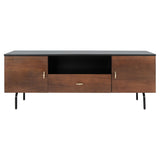 SAFAVIEH Lerke Media TV Stand - 54" W x 15.7" L x 19.7" H - 54Wx16Dx20H