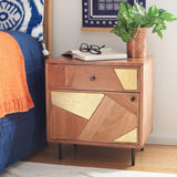 SAFAVIEH Lesly 1-Drawer 1-Door Nightstand