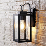 SAFAVIEH Lighting Adalgira Outdoor Wall Sconce - 5" W x 7" D x 14" H - 5Wx7Dx14H