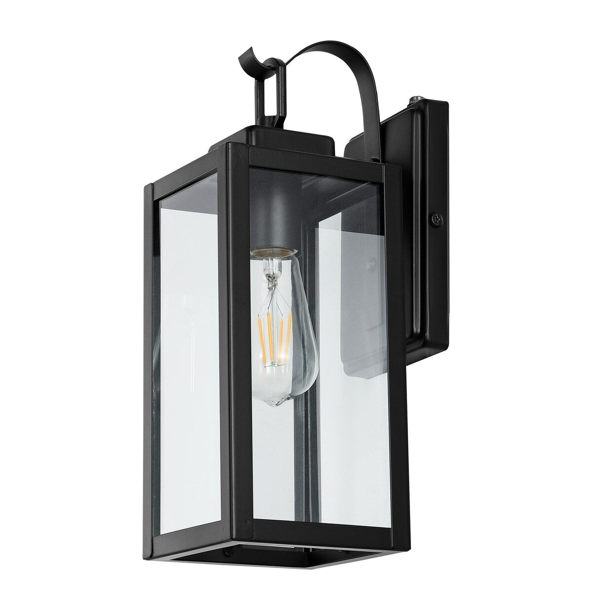 SAFAVIEH Lighting Adalgira Outdoor Wall Sconce - 5" W x 7" D x 14" H - 5Wx7Dx14H