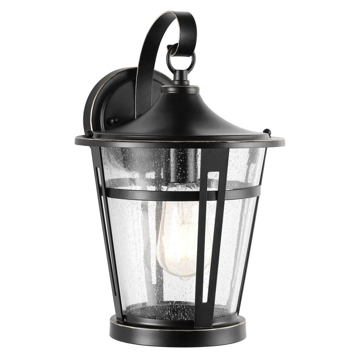 SAFAVIEH Lighting Ailish 14" Outdoor Lighting - 8.8" x 10" x 13.5" - 9Wx10Dx14H