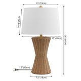 SAFAVIEH Lighting Aitana 26-inch Table Lamp - 15Wx15Dx26H