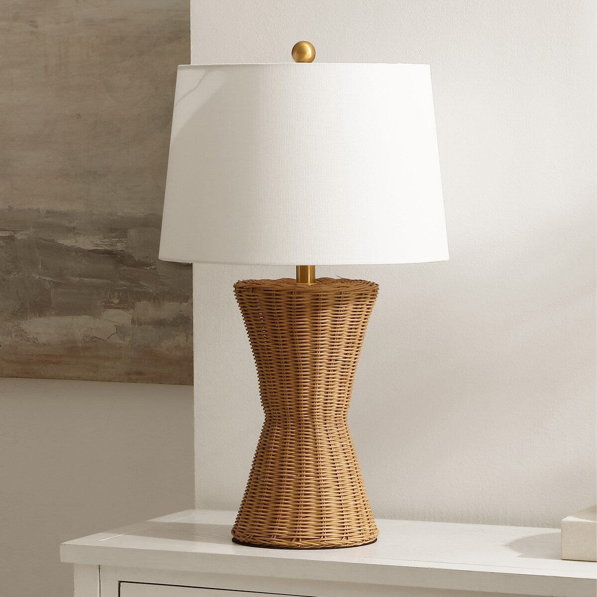 SAFAVIEH Lighting Aitana 26-inch Table Lamp - 15Wx15Dx26H