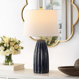 SAFAVIEH Lighting Alfonsa 25.5-inch Ceramic Table Lamp - 14" x 14" x 25.5" - 14Wx14Dx26H