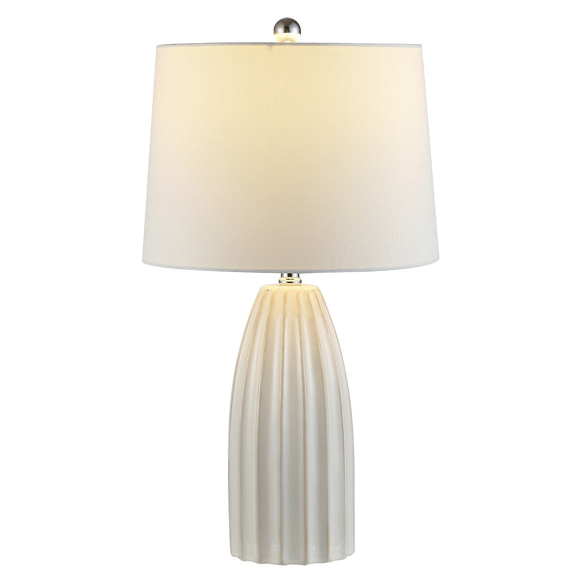 SAFAVIEH Lighting Alfonsa 25.5-inch Ceramic Table Lamp - 14" x 14" x 25.5" - 14Wx14Dx26H