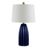 SAFAVIEH Lighting Alfonsa 25.5-inch Ceramic Table Lamp - 14" x 14" x 25.5" - 14Wx14Dx26H