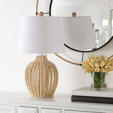 SAFAVIEH Lighting Annmari 23.5" Table Lamp - 15" W x 15" D x 23" H - 15Wx15Dx23H