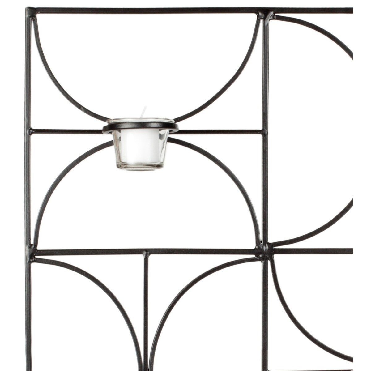 SAFAVIEH Lighting Antoanela Elegance 5-Sconce Wall Candle Holder - 28.3"x3.9"x28.3" - 28Wx4Dx28H