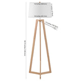 SAFAVIEH Lighting Antonetta 59-inch Floor Lamp - 18" W x 18" D x 59" H - Natural - 18Wx18Dx59H