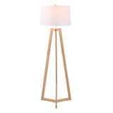 SAFAVIEH Lighting Antonetta 59-inch Floor Lamp - 18" W x 18" D x 59" H - Natural - 18Wx18Dx59H