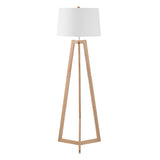 SAFAVIEH Lighting Antonetta 59-inch Floor Lamp - 18" W x 18" D x 59" H - Natural - 18Wx18Dx59H