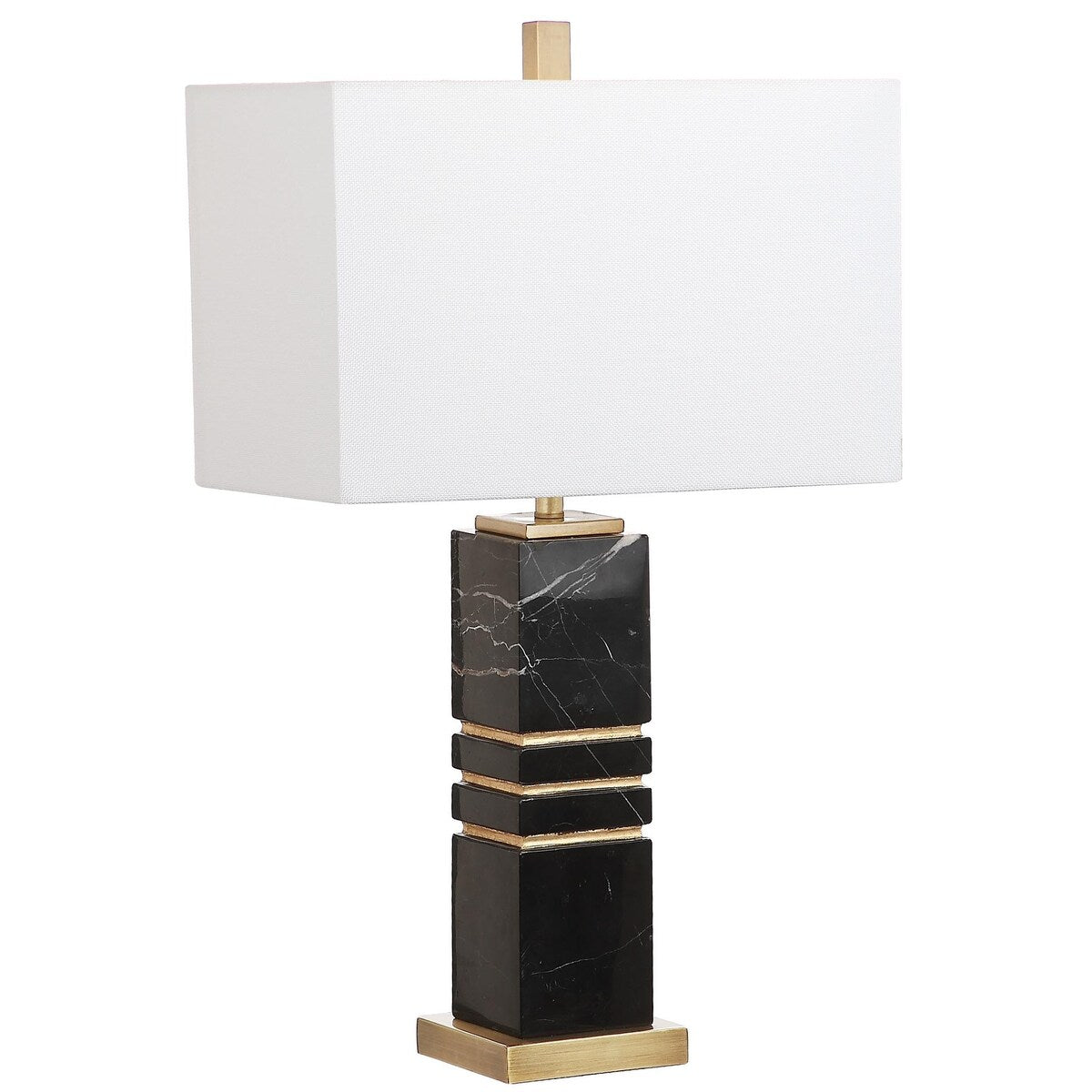 SAFAVIEH Lighting Anxhela 28-inch LED Table Lamp - 16"x10"x27.5" - 16Wx10Dx28H