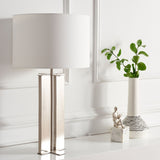 SAFAVIEH Lighting Appoline 28" Table Lamp - 15" W x 15" D x 28" H - 15Wx15Dx28H