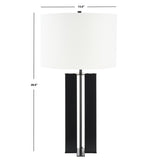 SAFAVIEH Lighting Appoline 28" Table Lamp - 15" W x 15" D x 28" H - 15Wx15Dx28H