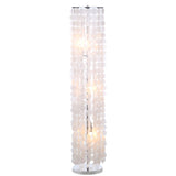 SAFAVIEH Lighting Ardijana 60-inch 3-Light Capiz Floor Lamp - 11"x11"x60" - White - 11Wx11Dx60H