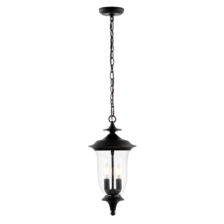 SAFAVIEH Lighting Arianne Outdoor Pendant - 9" W x 9" D x 24-96" H - 9Wx9Dx96H