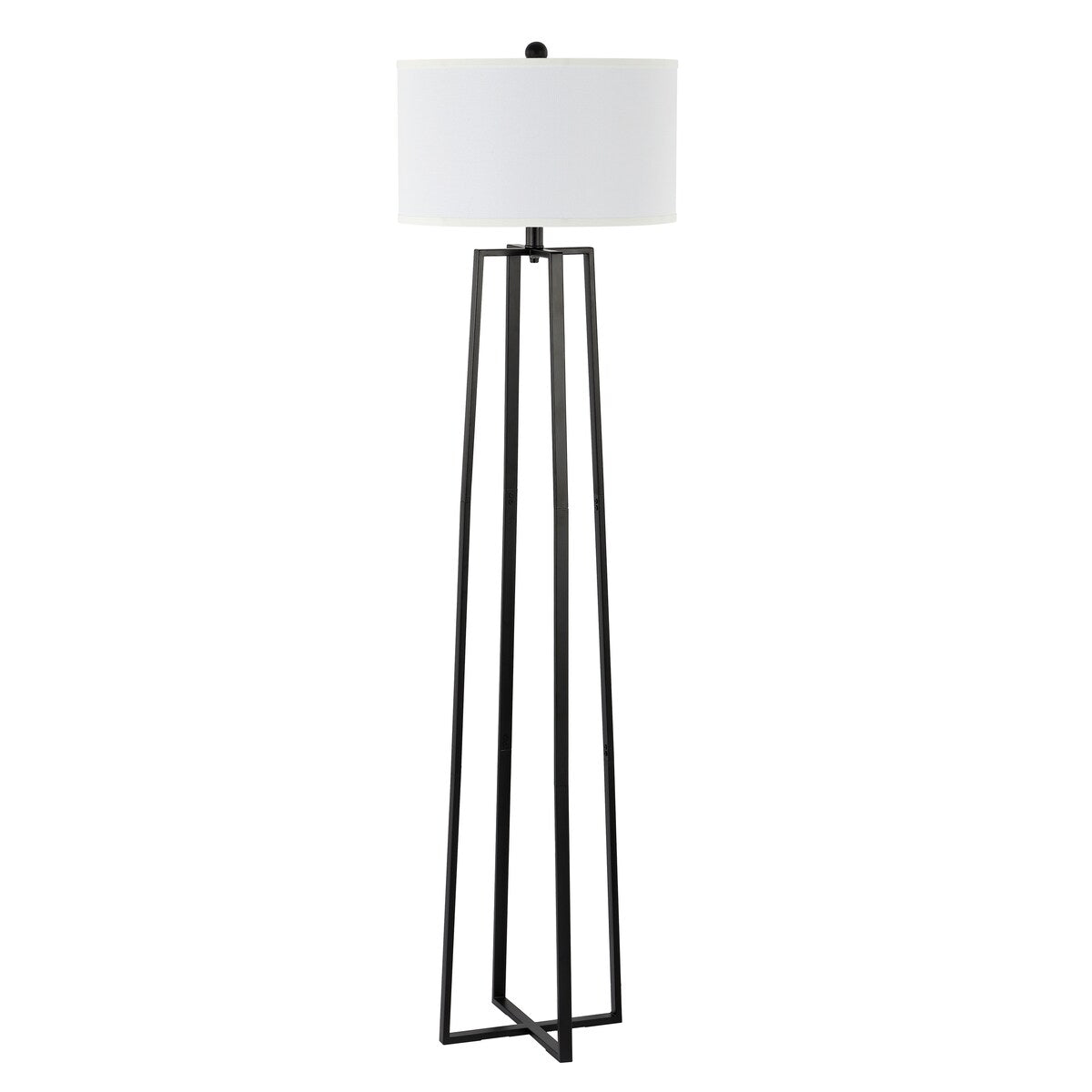 SAFAVIEH Lighting Arndis 60-inch Floor Lamp - 16" W x 16" D x 60" H - Black - 16Wx16Dx60H