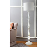 SAFAVIEH Lighting Ayanna 62-inch Candlestick White Floor Lamp - 15"x15"x62" - 15Wx15Dx62H