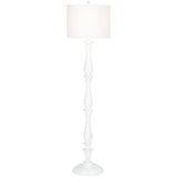 SAFAVIEH Lighting Ayanna 62-inch Candlestick White Floor Lamp - 15"x15"x62" - 15Wx15Dx62H