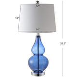 SAFAVIEH Lighting Balda 27" Table Lamp - 14Wx14Dx27H