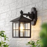 SAFAVIEH Lighting Basilisa Outdoor Wall Sconce - 10" W x 7" D x 13" H - 10Wx7Dx13H