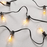 SAFAVIEH Lighting Beka 10 Ft LED Outdoor String Lights - Black - 120Wx2Dx4H