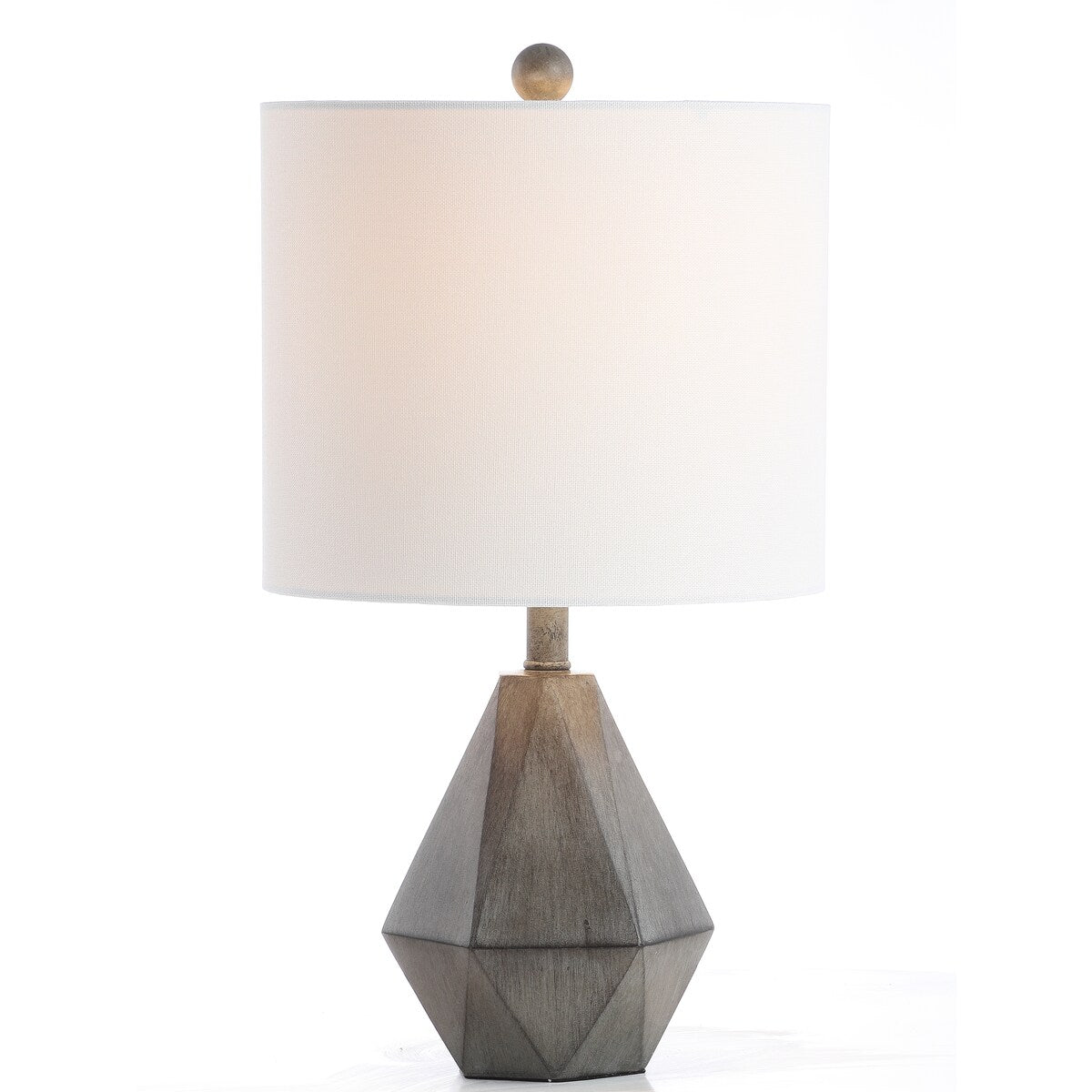 SAFAVIEH Lighting Benedikte 18-inch Modern Geometric LED Table Lamp - 10Wx10Dx18H