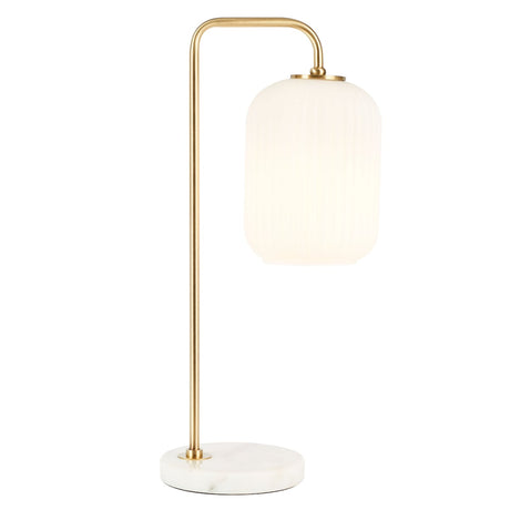 SAFAVIEH Lighting Benine 20" Table Lamp - 11" W x 6" D x 20" H - 11Wx6Dx20H