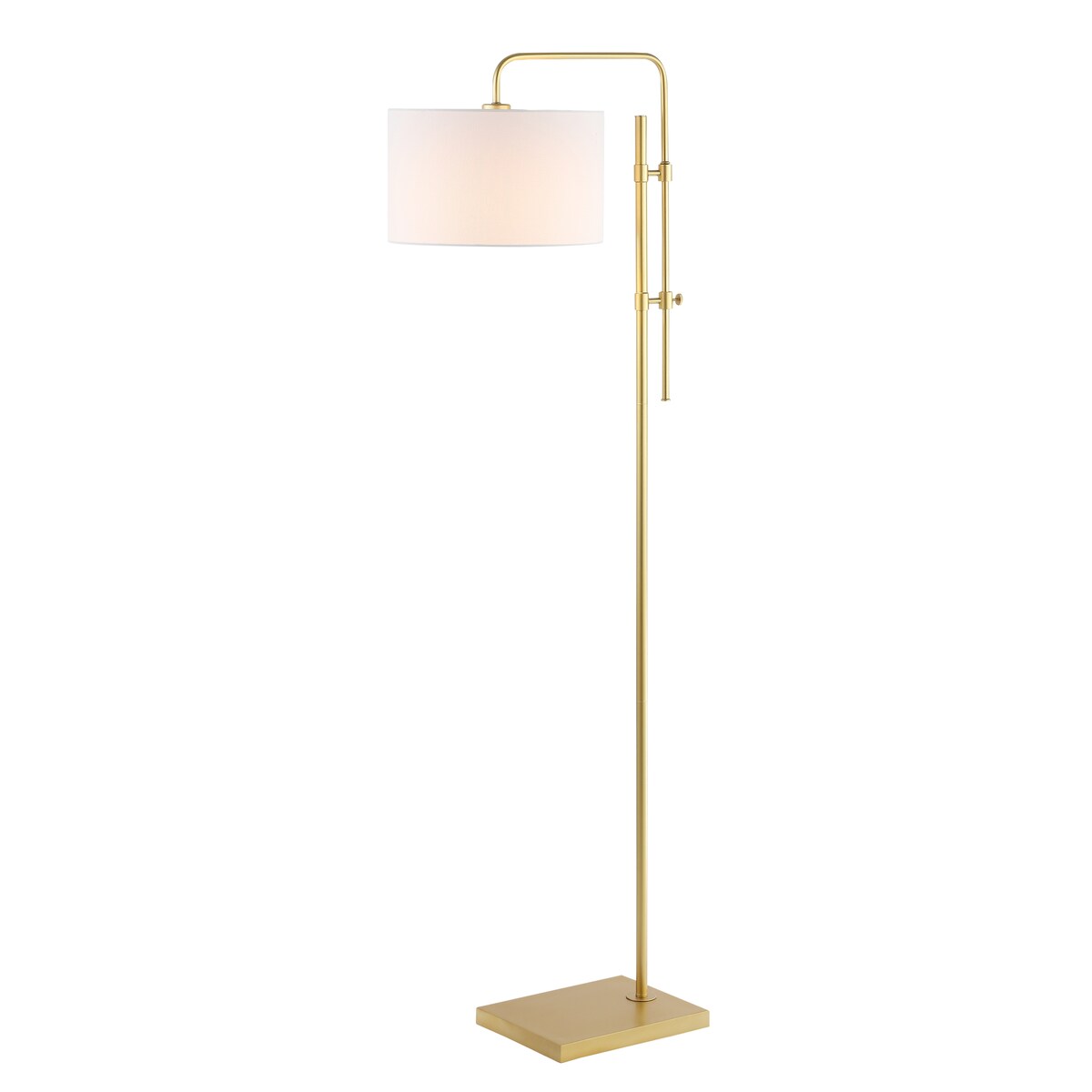 SAFAVIEH Lighting Benita 62-inch Floor Lamp - 18" W x 13" D x 62" H - Gold - 18Wx13Dx62H