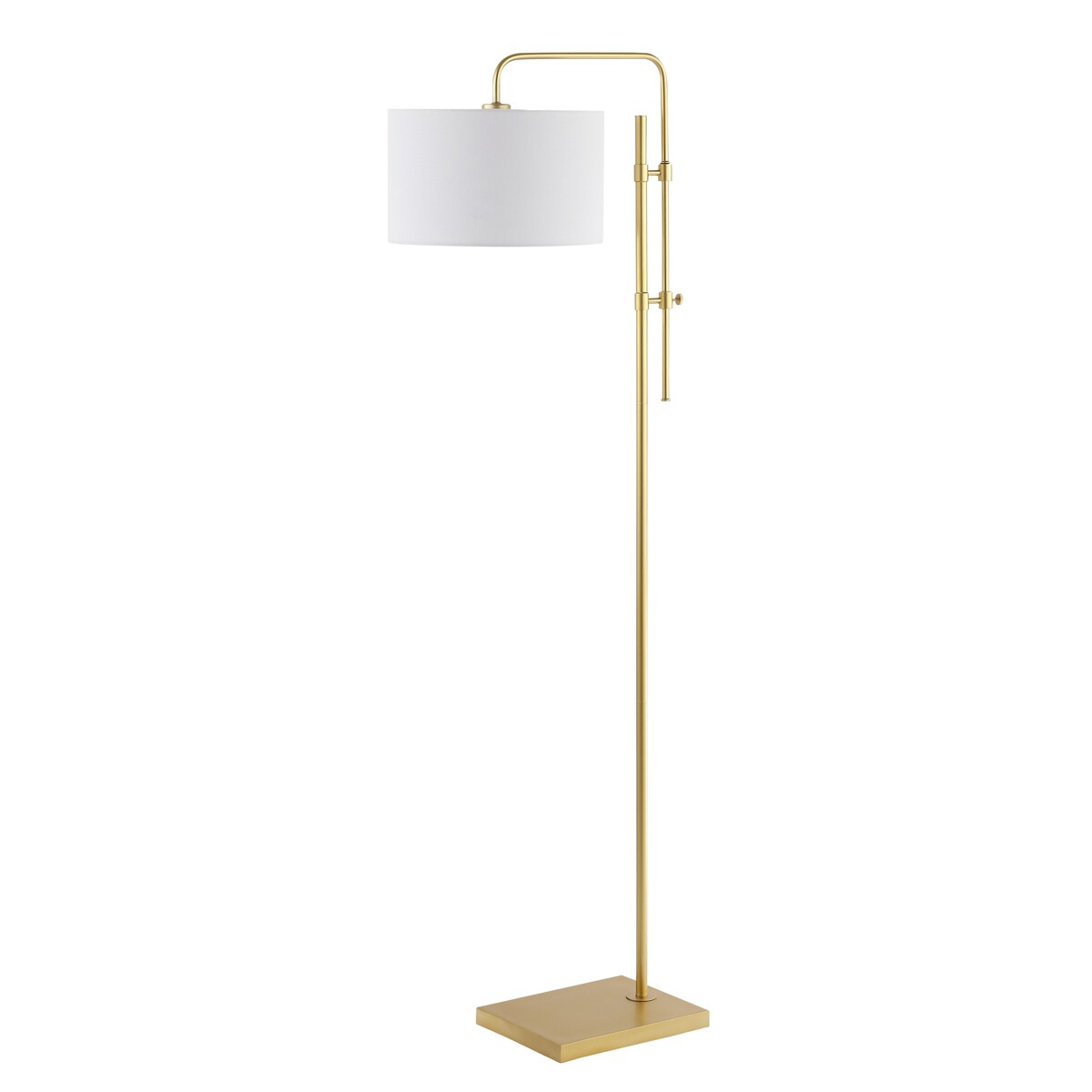 SAFAVIEH Lighting Benita 62-inch Floor Lamp - 18" W x 13" D x 62" H - Gold - 18Wx13Dx62H