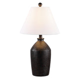 SAFAVIEH Lighting Bertilla Table Lamp - 13" W x 13" D x 21" H - 13Wx13Dx24H