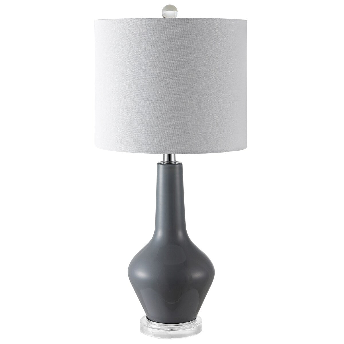 SAFAVIEH Lighting Bozhanka 24" Table Lamp - 11"x11"x24" - 11Wx11Dx24H