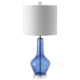 SAFAVIEH Lighting Bozhanka 24" Table Lamp - 11"x11"x24" - 11Wx11Dx24H