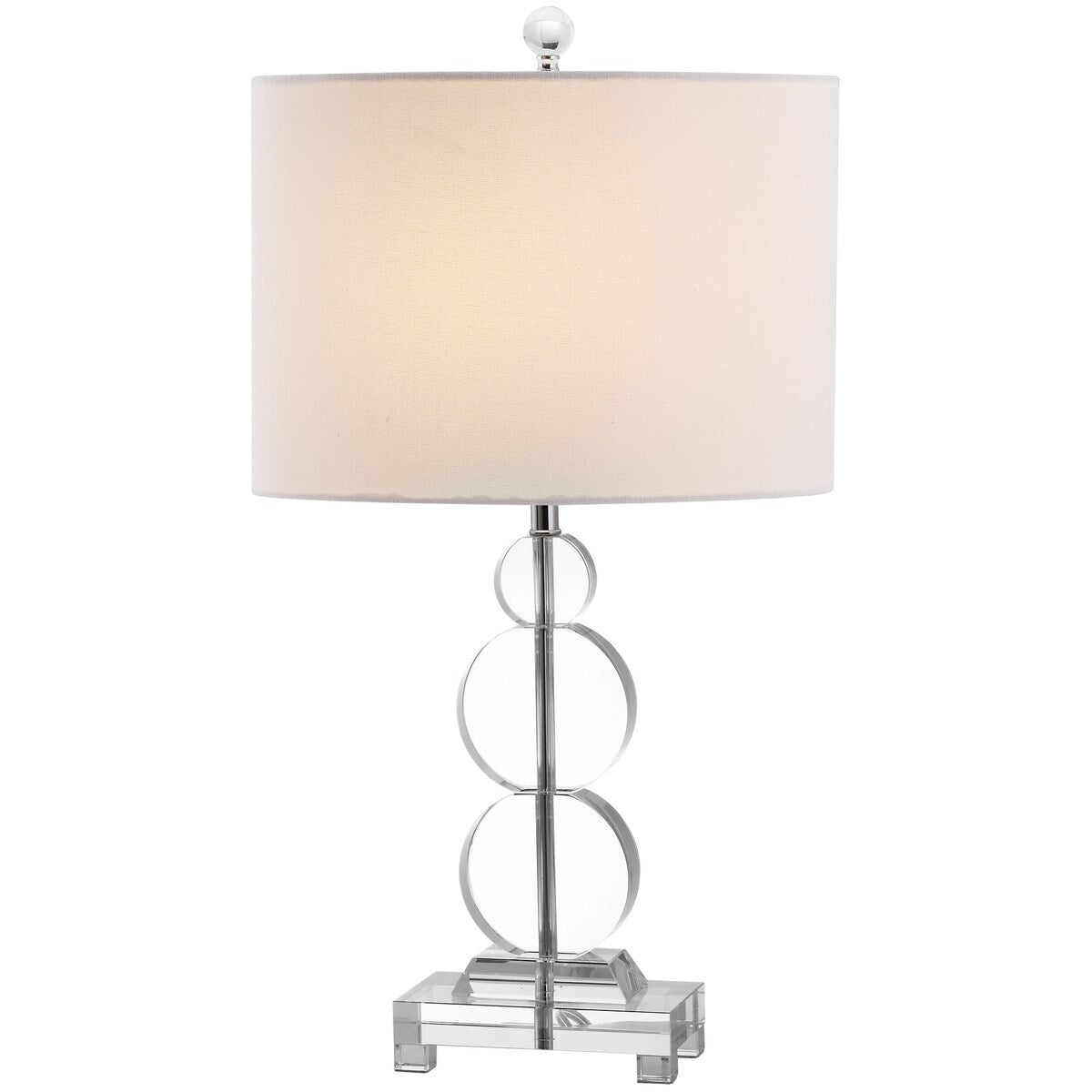 SAFAVIEH Lighting Brande 23-inch Crystal Clear Table Lamp - 13"x8"x22.5" - 13Wx8Dx23H