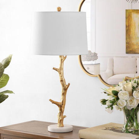 SAFAVIEH Lighting Carolin 29.5-inch Resin Table Lamp - 14" x 14" x 29.5" - 14Wx14Dx30H