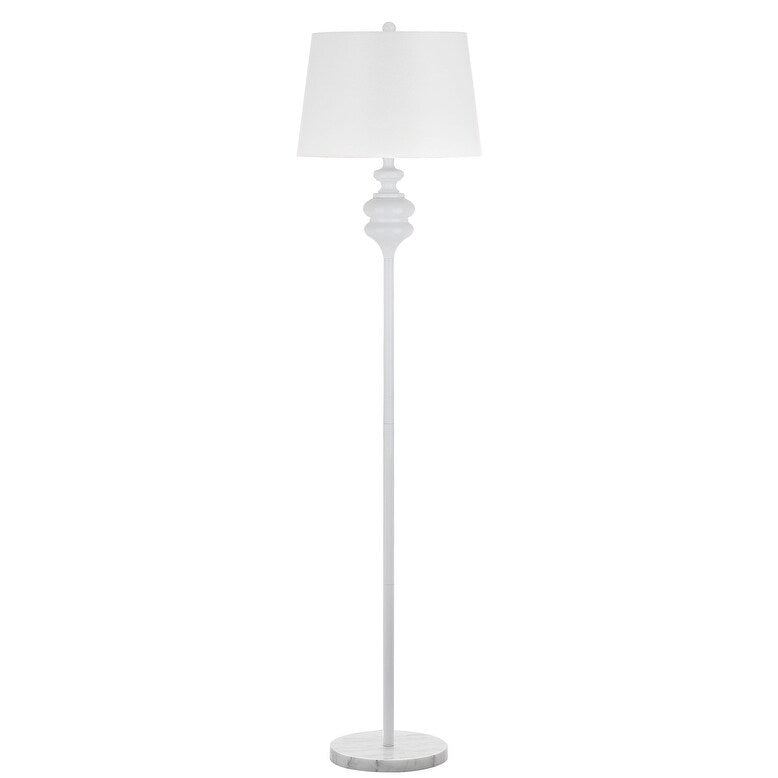 SAFAVIEH Lighting Celena 68-inch Black Floor Lamp - 17"x17"x67.5" - 17Wx17Dx68H