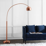 SAFAVIEH Lighting Charlene 70-inch Copper Led Floor Lamp - 12" x 12" x 70" - 12Wx12Dx70H