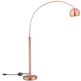 SAFAVIEH Lighting Charlene 70-inch Copper Led Floor Lamp - 12" x 12" x 70" - 12Wx12Dx70H