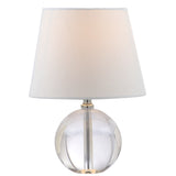 SAFAVIEH Lighting Chastity 14-inch Mable Table Lamp - 10"x10"x14" - 10Wx10Dx14H