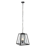 SAFAVIEH Lighting Chryssoula 13" Outdoor Pendant - 13" x 12" x 16" - withD/H - 13Wx12Dx16H